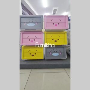 OLYMPLAST OSS STORAGE SOLUTION RAK MAINAN SERBAGUNA PLASTIK CONTAINER BOX [OLYACC]