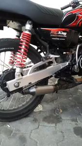 Knalpot RX KING & RX S Kolong 3V3: Aksesoris Motor Tello dengan Suara Gemerincing