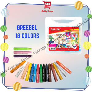 Kids Oil Pastel Crayon Greebel 18 warna krayon mini Anak 18w