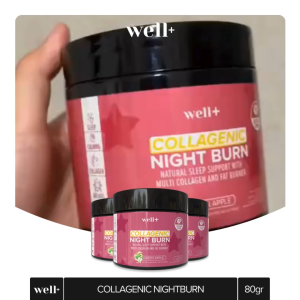 Well+ Collagenic Night Burn 9 in 1 Collagen Fat Burner 40 Serving