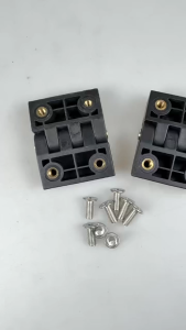2PCS Nylon Motorcycle Tail Box Hinges Heavy-Duty Rear Top Case Hinges