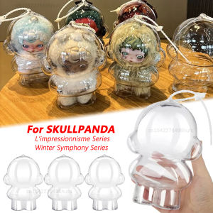 1/3Pcs For Skullpanda Protective Case for Skullpanda Winter Symphony and Impressionnisme Series Plush Dolls Portable Organizer
