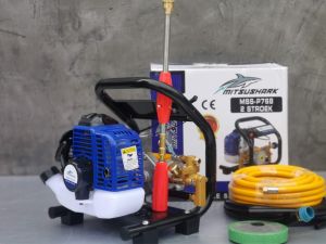 เครื่องพ่นยาแบบตั้งพื้น 2 จังหวะ   P-768 ฟรีสายพ่นยา 10 เมตร ฟรีด้ามอุปกรณ์พร้อมใช้งาน