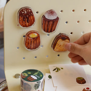 Keluli Refridgerator Magnets Acrylic Magnetic Original Cute Baking Illustration Decoration