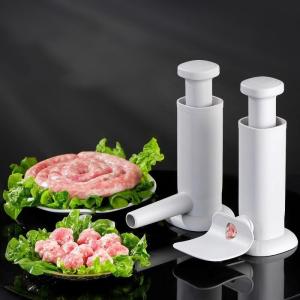 2 in 1 Manual Sausage Maker with Stuffing Tube Large‑Capacity Heavy Duty Meat Stuffer Home Kitchen Tool