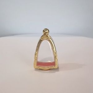 ช้างกระบี่ กรอบพระ 126 (ขนาดพระ 1.9x2.8 ซม) กรอบพระรูปหล่อ กรอบทองไมครอน กรอบพระสำเร็จ