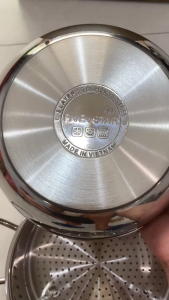 Bộ xửng hấp 3 đáy fivestar thân thấp núm C