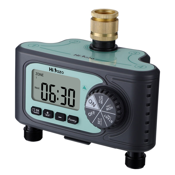 INKBIRD 4 Zone Automatic Digital Water Timer Irrigation system with ...