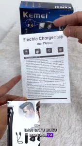 Alat Cukur Rambut Elektrik Charger NEW KM 1418 / KM 1407 / KM 1419 / MS 5011 Alat Mesin Cukur Rambut Jenggot Dan Kumis Pria Elektrik Rechargeable - Hair Clipper Rambut