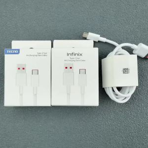 Infinix 6A Type-C Fast Charging Cord 1M 33W 45W 68W Quick Charge For Infinix Note/Hot 60 50 50i 40i 40X GT 30 20 P20 Pro Smart9
