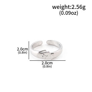 Game Love and Deepspace Caleb Couple Rings Creative Adjustable Ring Dating Game Cartoon Ring Holiday Valentines Day Gifts