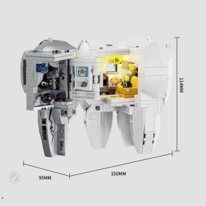 Creative Expert MOC Mechanical Tooth Building Blocks Oral Structu Model Brick LED Educational Assembly Toys for Kid Xmas Gift