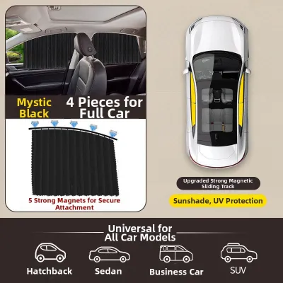 TANGJIXIONG | Sun Protection Insulation Car Window Magnetic Suction Curtain