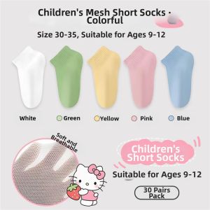DEBEIJIE | Disposable Breathable Childrens Ankle Socks
