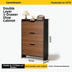 SAMEDREAM | Ultra-slim Entrance Shoe Cabinet