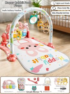 BABYSHOME | Gift Foot Piano Gym Newborn Baby Toy 0-1 Year