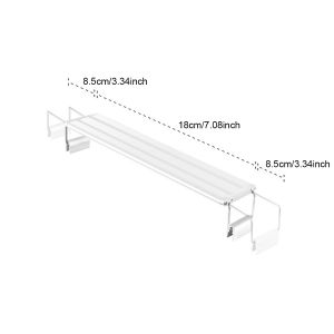 Extensible LED Fish Tank Light Color Changeable RGB Aquarium LED Light Aluminum Bar Full Spectrum Aquatic Plant Grow Lamp Decor