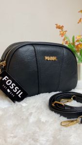 Tas Wanita Fossill Claudya 2 Ruang & Tas Slingbag Wanita Modis 2024