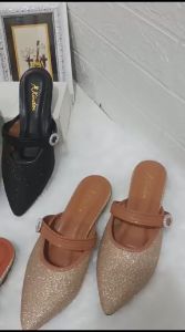 Sandal wanita hak tahu bapau 3cm terbaru