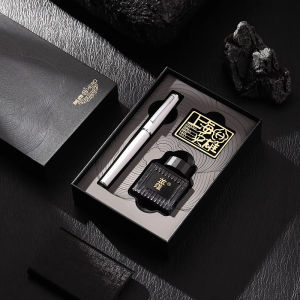 Hero | Hero E518 Fountain Pen Ink Gift Box Adult Business Office Special High-End Gift Set Student Writing Practice Ink Pen