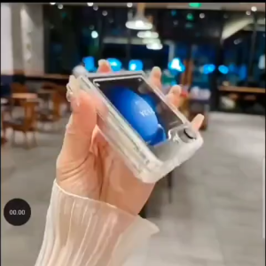 Magsafe Case Samsung Galaxy Z flip 3 4 5 6 7 Soft hadrcase Z fold 3 4 5 6 7 Clear Case Magnetic Premium