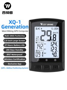 West Biking | Bình Tốc Độ và Đồng Hồ Đo Quãng Đường Không Dây Bluetooth