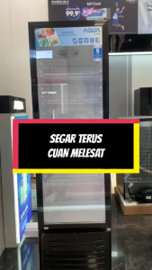 Aqua Showcase Kapasitas 258 L AQB-261GO Series Garansi Resmi BY Tmj