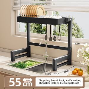 XUNHUAI | Ventilated Dustproof Dishware Storage Rack for Draining