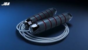 JBA กระโดดเชือก 3.0 เมตร 4.2 มม. ความยาวปรับ ไม่มีน็อตลวดสลิง ของ ที่มีความสะดวกสบาย!