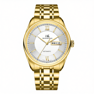 Shanghai | Automatic Mechanical Watch Business Dual Calendar Waterproof 3008