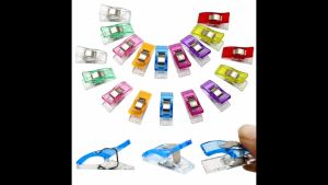 50pcs Wonder Clip Penjepit Kain Jahitan Klip Penjepit Bahan Plastik Untuk Menjahit Selimut