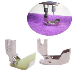 T35 T350 Boat Shaped Presser Foot For Down Jacket Quilting Plastic Metal Pressure Foot Industrial Sewing Machine Accessories New