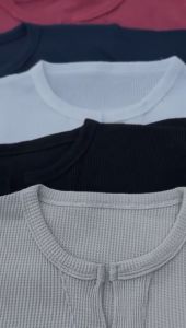 KAOS PRIA PREMIUM-KAOS PRIA TERBARU-KAOS PREMIUM BAHAN WAFFLE Nyaman