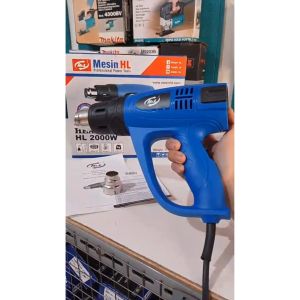 Heat Gun Pemanas Plastik Sablon HL 2000W Hair Dryer HNL 200W Temperatur H&L