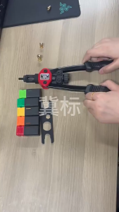 Riveter Nut GunBT606 Blind Heavy Hand Inser Rivet Nut Tool Manual Mandrels M3-M10 Auto Rivet Kit