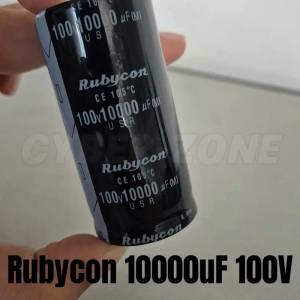 Rubycon 10000uf 100v DC Electrolytic Capacitor Filter Current Condenser (Wholesale Available)