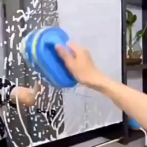 Multipurpose Handle Sponge Cleaning Brush Bathtub Tile Kitchen Bathroom Cleaning Brush Home Cleaning Supply Sponge