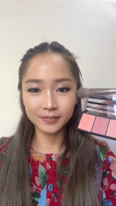 Kokie Blush Up Blush Palette 19g บลัชพาเลทตลับ 3 สี ไล่สีครบทุกเฉด ปัดแก้ม ทาตา สวยทั้งหน้า นำเข้าจากอเมริกา