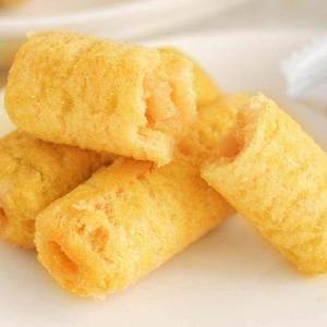 Snack Puffed Rice Cereal Salt Cheese Flavor