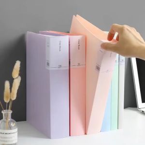 Clear Holder Document Keeper A4 20 Sheet 40 Sheet 60 Sheet Dokumen Keeper Penyimpanan Dokumen File A4