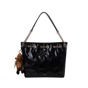 Tote Bag Womens Fashion Large Black Single-Shoulder