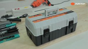 PUMPKIN ชุดคอมโบ้ แบบพกพา เครื่องมือสว่าน 97ชิ้น รุ่น PM50236 / 50236 สามารถเจาะ ไม้ / เหล็ก / ปูน ของแท้100%