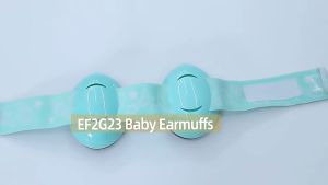 Baby Sound Blocking Earmuffs Hearing Protection with Adjustable Headband Strap for Infant Muffs for Airplane Outdoor