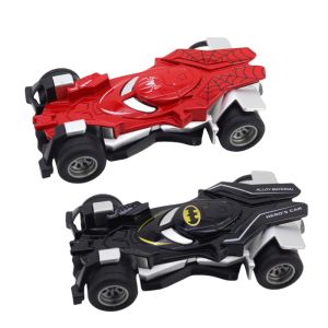 New Design Avengers Spiderman Car Toy Alloy Pull-back Model Racing Cars Children Boys Toys Gift