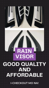 KIA Pride CD5 CD-5 All Year Model MUGEN Rain Visor Window Guard Window Visor Shield /2M