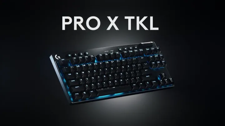 Logitech PRO X TKL Tenkeyless LIGHTSPEED BLACK / MAGENTA / WHITE - Tactile RGB Sync Gaming Keyboard