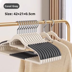 ZHIFAN | Shoulder Pad Preventing Anti-slip Household Clothes Hanger