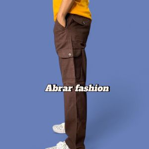 Seluar Kerja Lelaki Kain CO Tebal Regular Fit Multi Pocket Tactical Six Pocket Working Pant