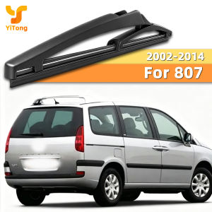 Yitong 1PC Rear Window Wiper Blades Are Suitable For Peugeot 807 2002-2014 High-Definition Silent Natural Rubber Strip Wipers