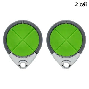 Merlin E970M Điều Khiển Từ Xa Cửa Nhà Để Xe 4 Nút 43454 MHz Mã Cuộn KeyFob Tương Thích Với E940M E945M E950M E975M Merlin+ 2.0